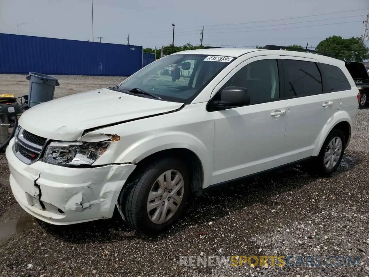 1 Photograph of a damaged car 3C4PDCAB9LT207434 DODGE JOURNEY 2020
