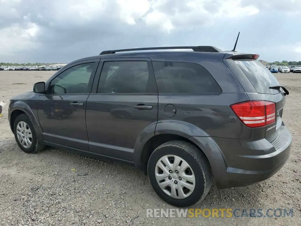 2 Photograph of a damaged car 3C4PDCABXLT262037 DODGE JOURNEY 2020