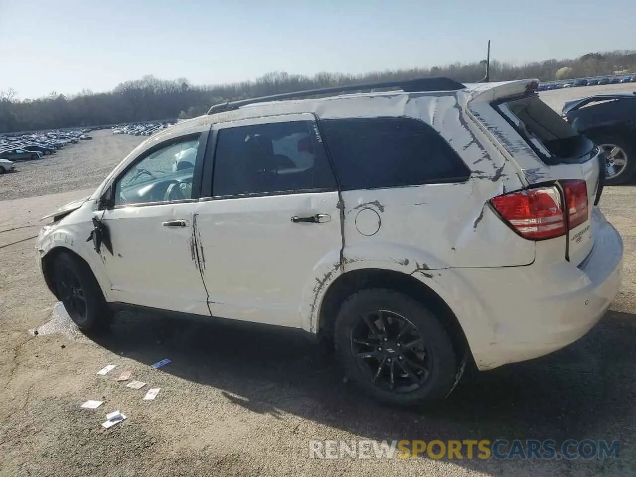 2 Photograph of a damaged car 3C4PDCABXLT272003 DODGE JOURNEY 2020