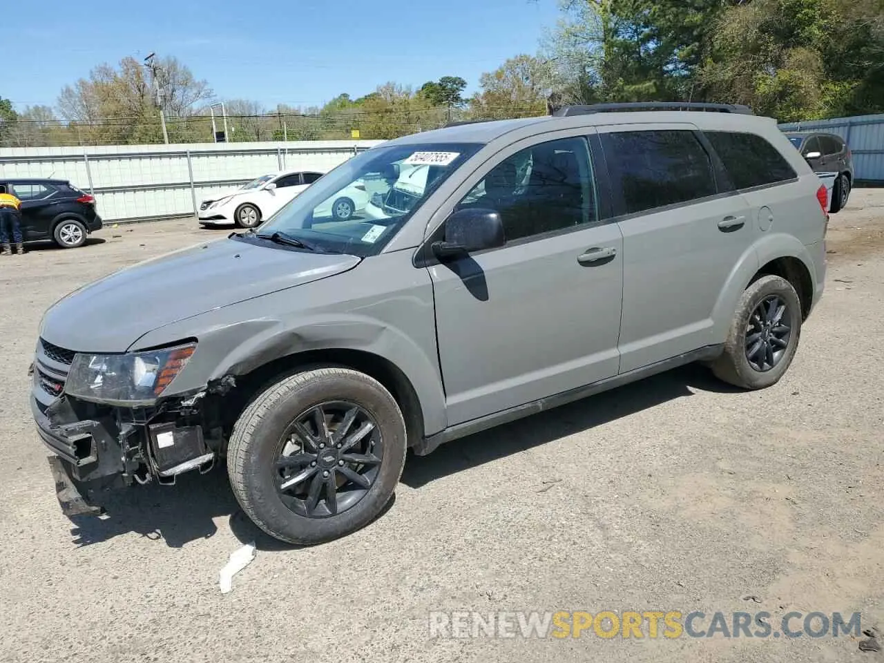 1 Photograph of a damaged car 3C4PDCABXLT274558 DODGE JOURNEY 2020