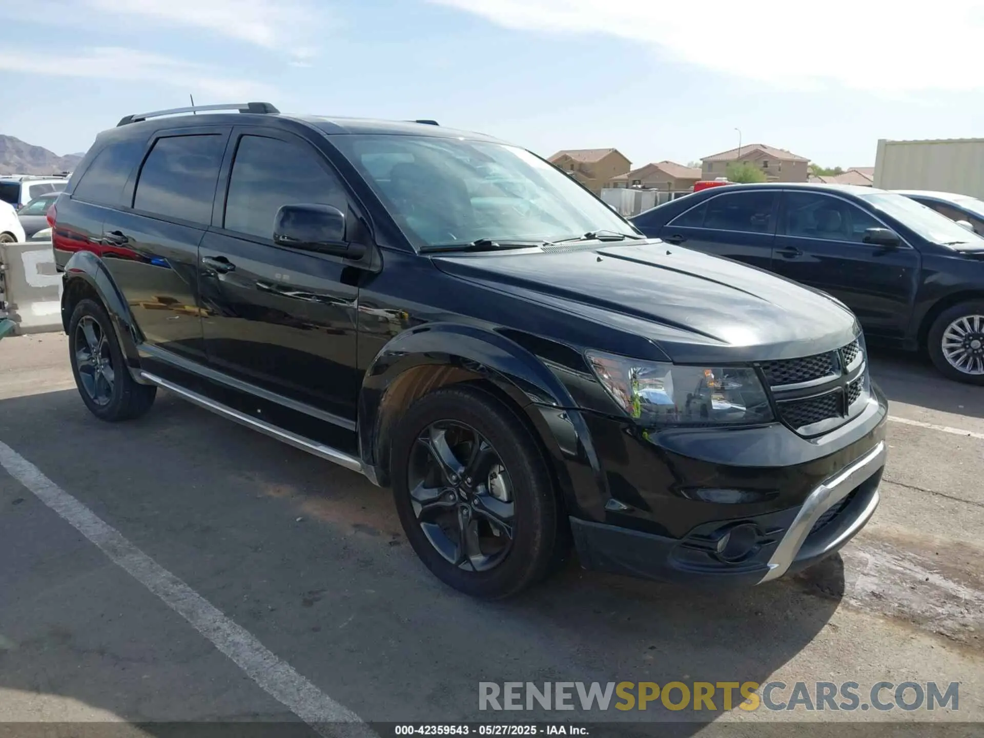 1 Photograph of a damaged car 3C4PDCGB0LT206793 DODGE JOURNEY 2020
