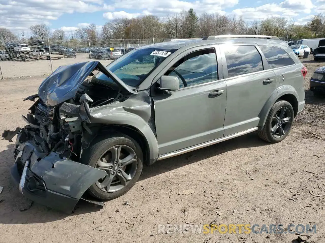 1 Photograph of a damaged car 3C4PDCGB0LT268632 DODGE JOURNEY 2020