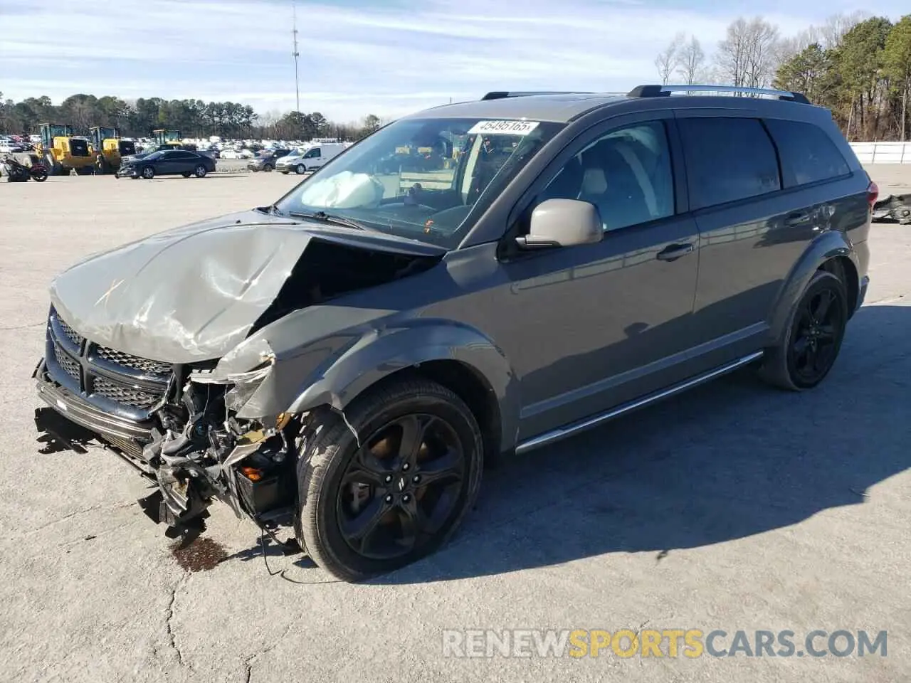 1 Photograph of a damaged car 3C4PDCGB0LT271384 DODGE JOURNEY 2020
