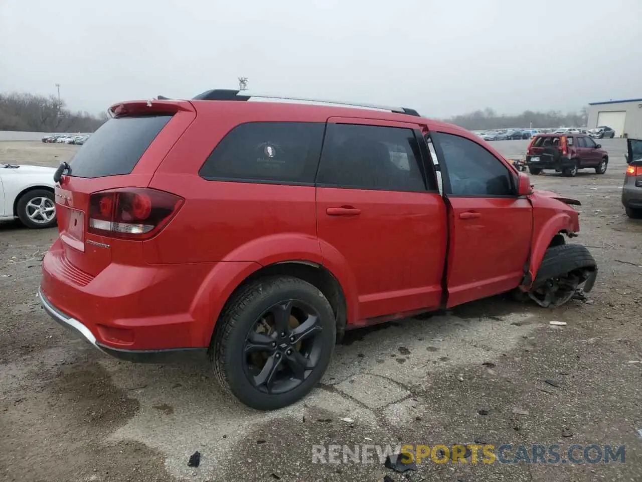 3 Photograph of a damaged car 3C4PDCGB1LT194167 DODGE JOURNEY 2020