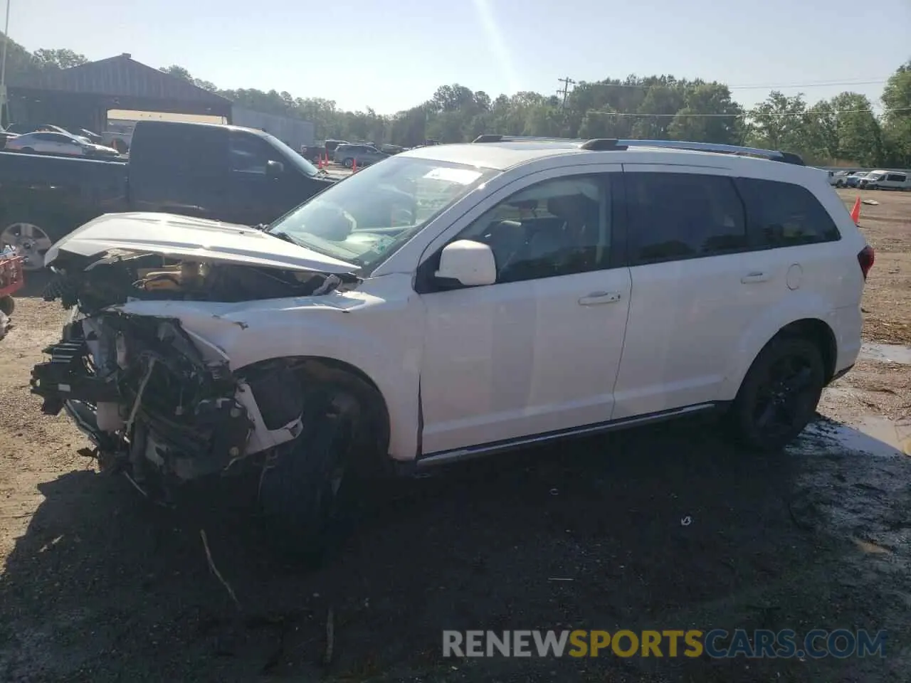 1 Photograph of a damaged car 3C4PDCGB1LT220170 DODGE JOURNEY 2020
