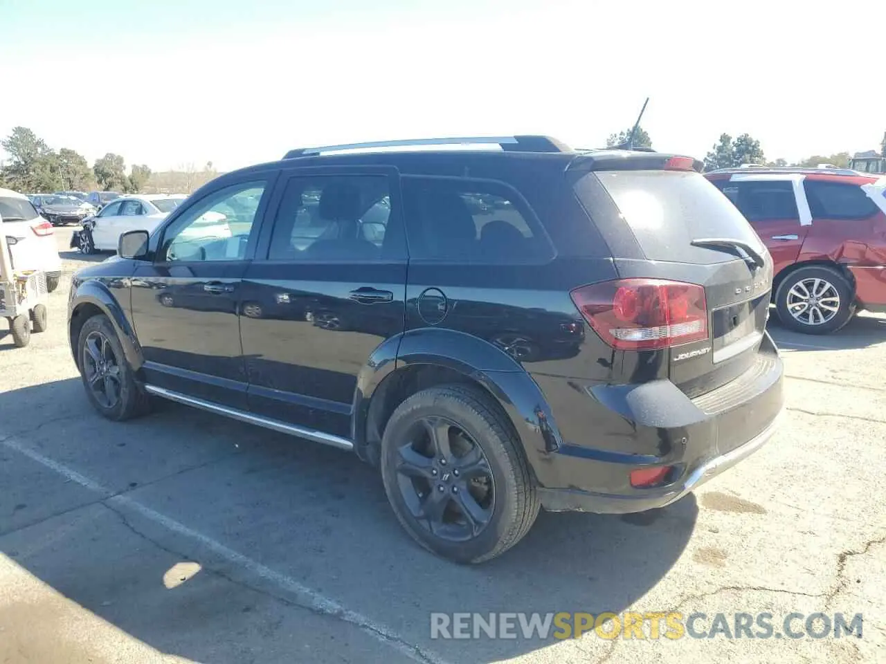 2 Photograph of a damaged car 3C4PDCGB1LT266615 DODGE JOURNEY 2020