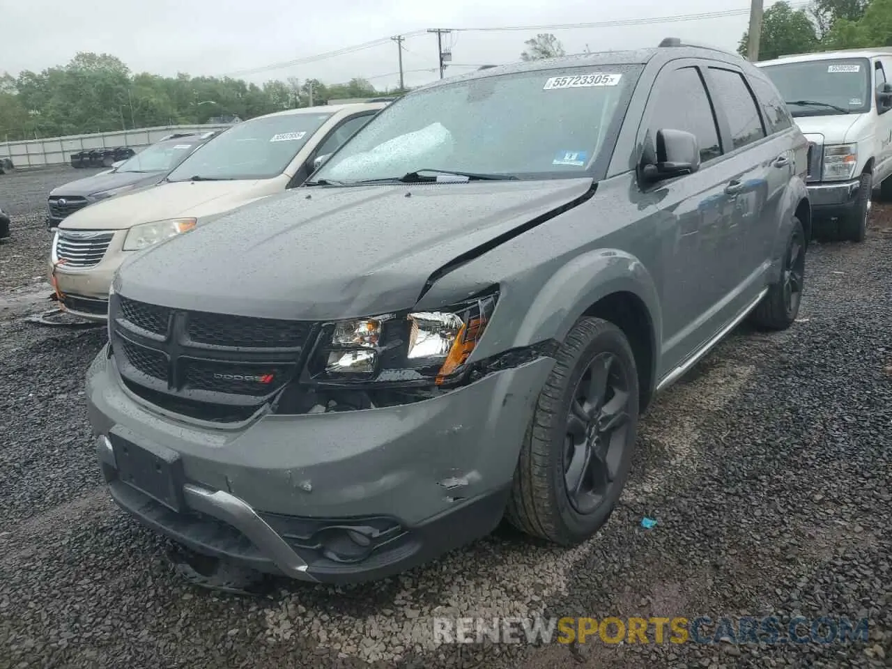 1 Photograph of a damaged car 3C4PDCGB1LT269708 DODGE JOURNEY 2020