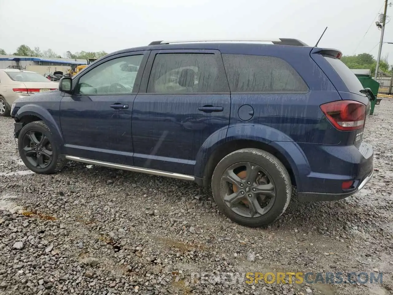 2 Photograph of a damaged car 3C4PDCGB2LT225958 DODGE JOURNEY 2020
