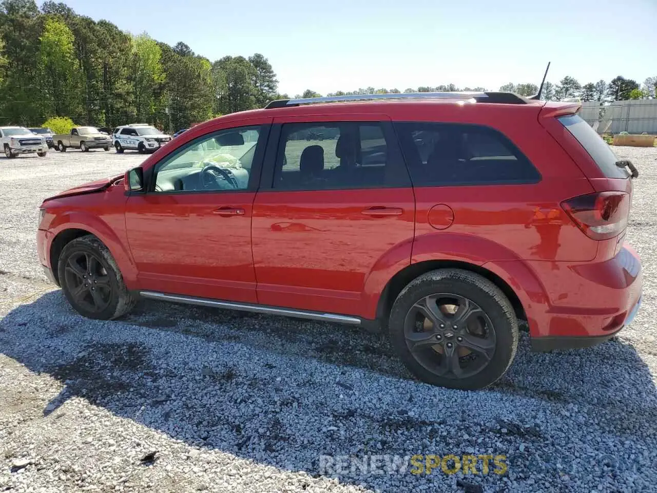 2 Photograph of a damaged car 3C4PDCGB2LT263139 DODGE JOURNEY 2020