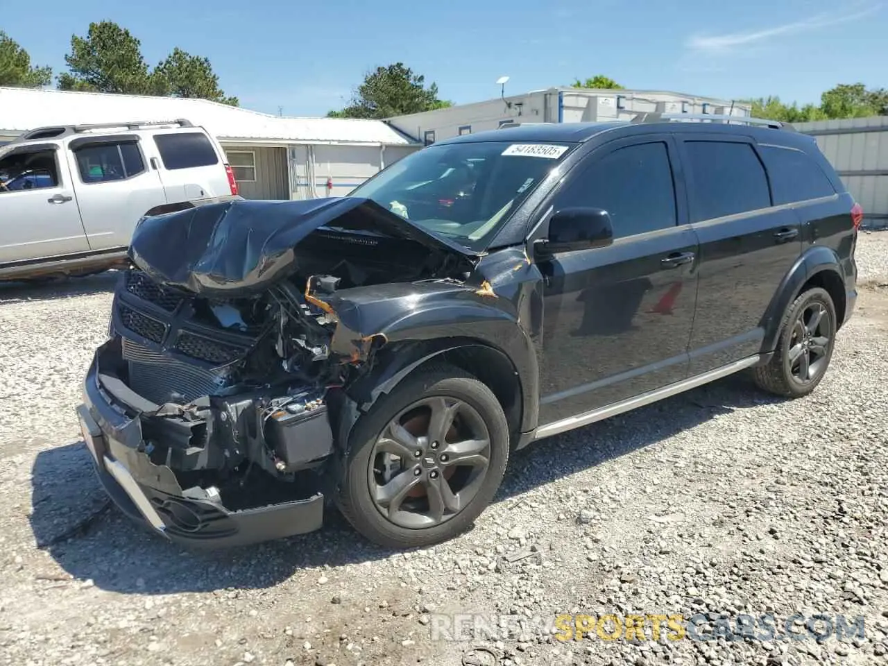 1 Photograph of a damaged car 3C4PDCGB3LT201460 DODGE JOURNEY 2020