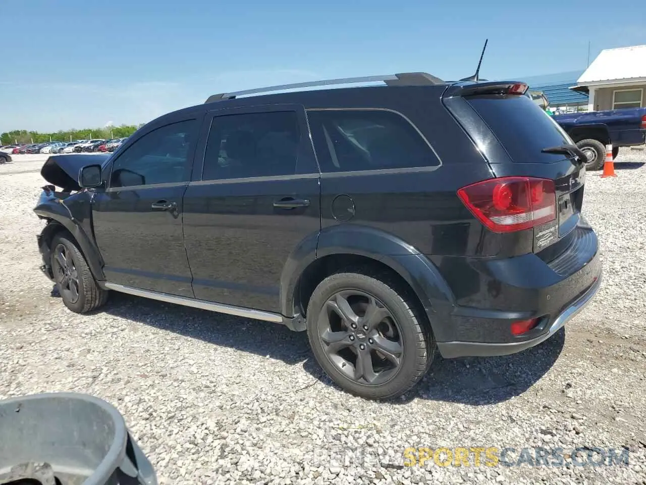 2 Photograph of a damaged car 3C4PDCGB3LT201460 DODGE JOURNEY 2020