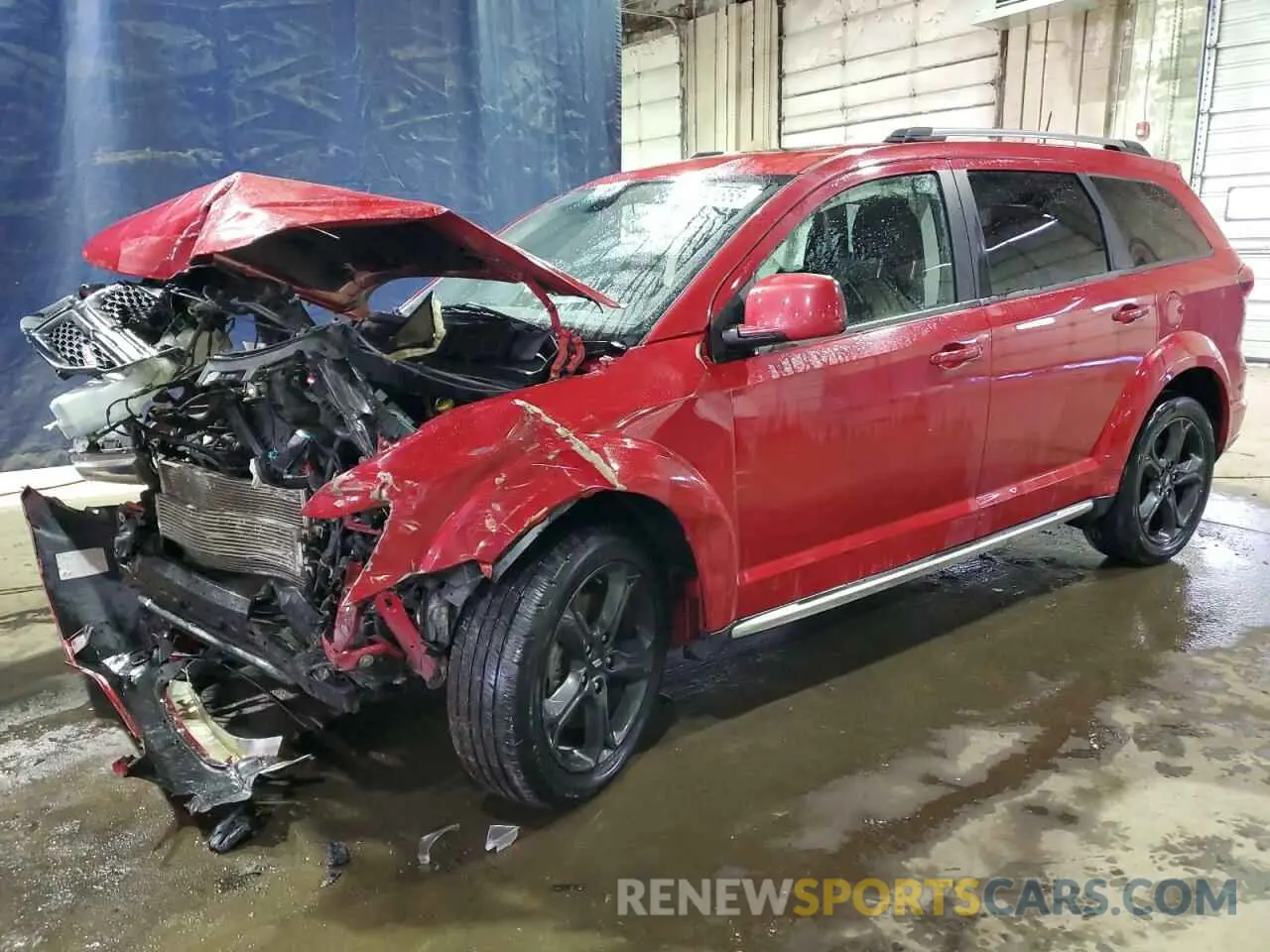 1 Photograph of a damaged car 3C4PDCGB5LT265841 DODGE JOURNEY 2020