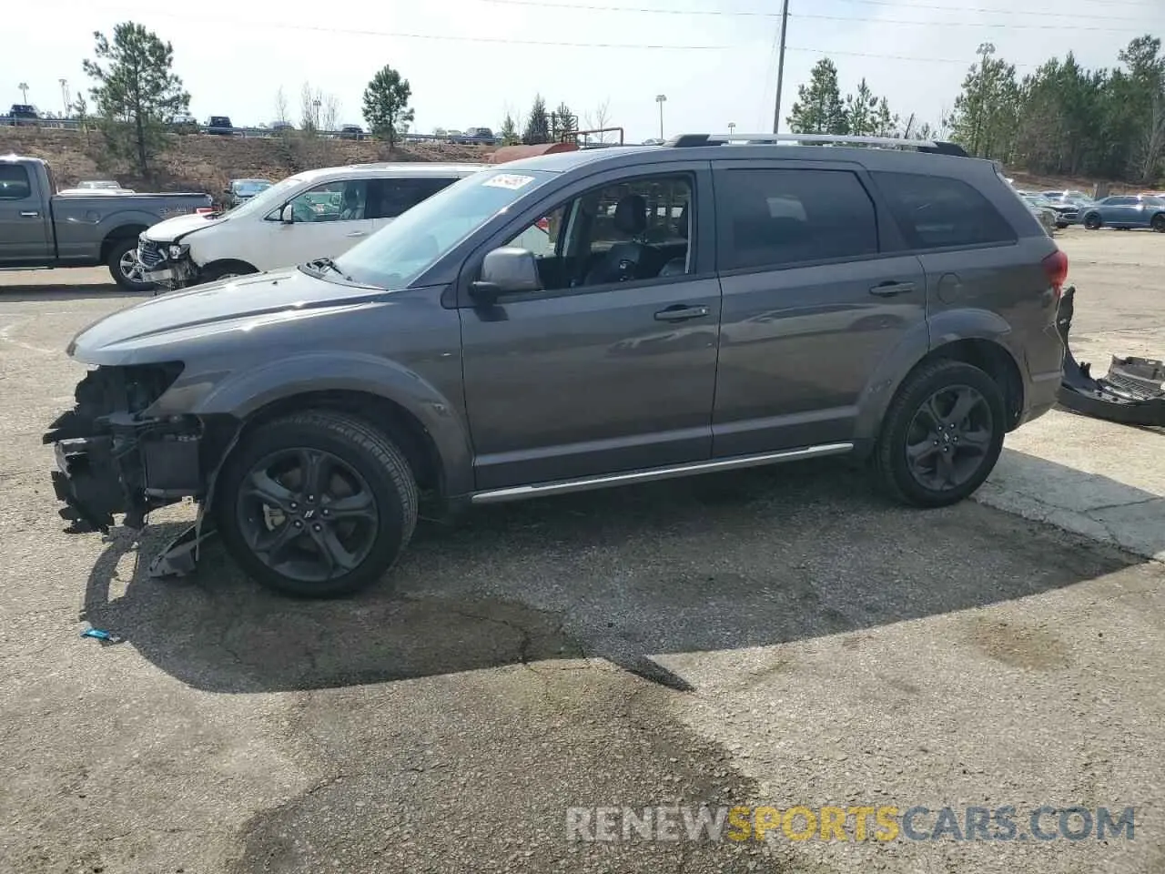 1 Photograph of a damaged car 3C4PDCGB6LT271129 DODGE JOURNEY 2020