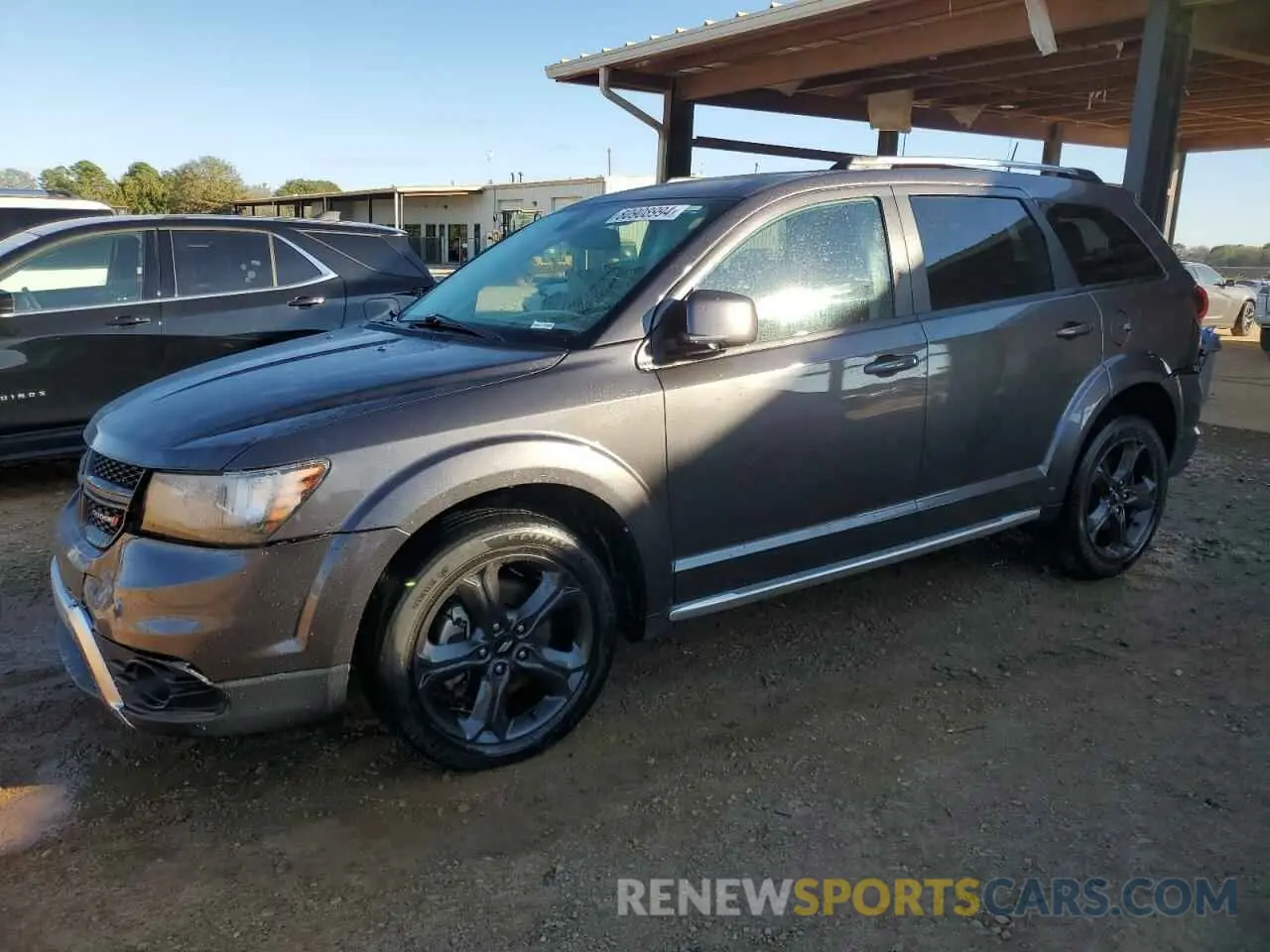 1 Photograph of a damaged car 3C4PDCGB7LT206516 DODGE JOURNEY 2020