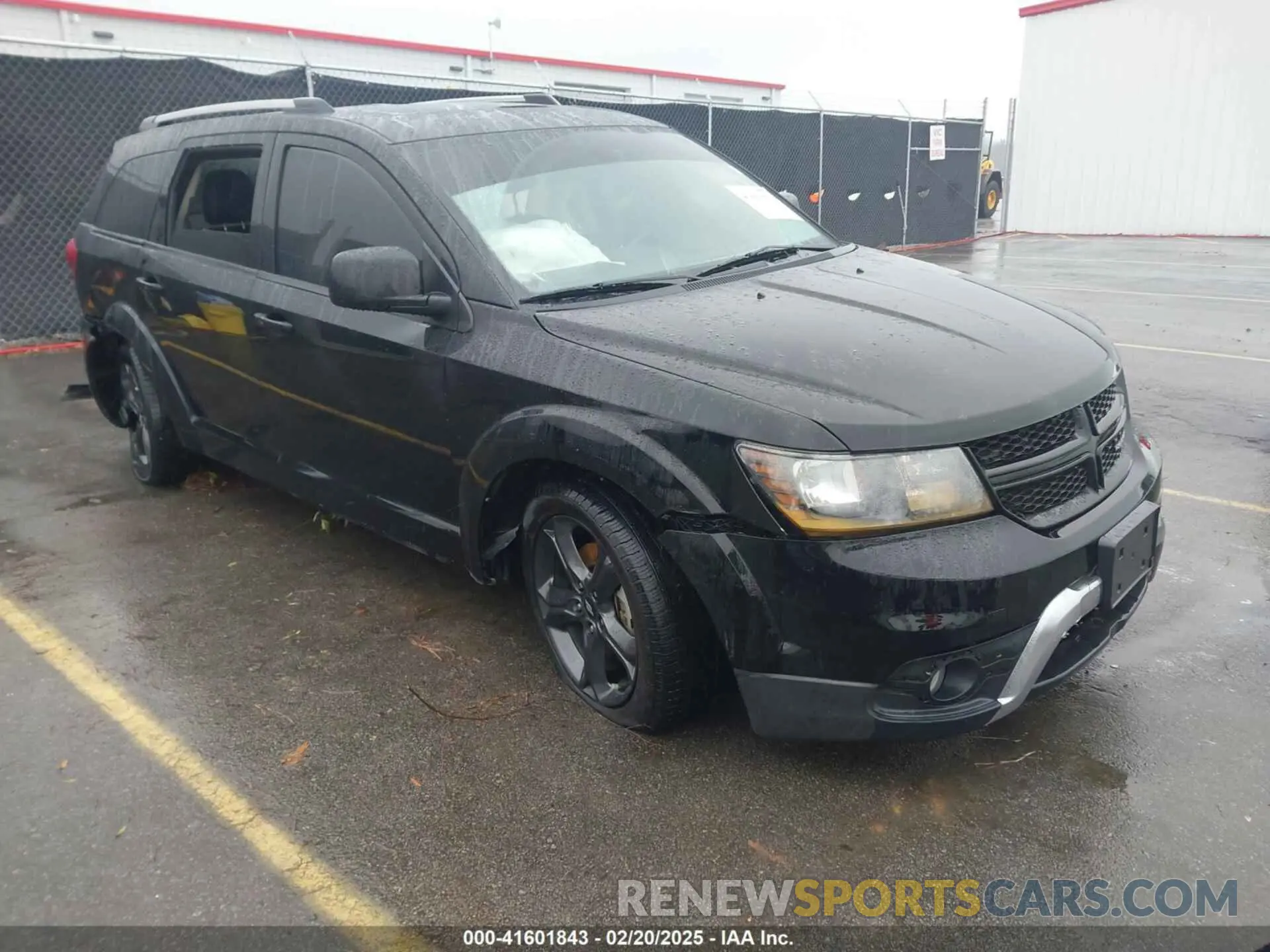 1 Photograph of a damaged car 3C4PDCGB9LT188083 DODGE JOURNEY 2020