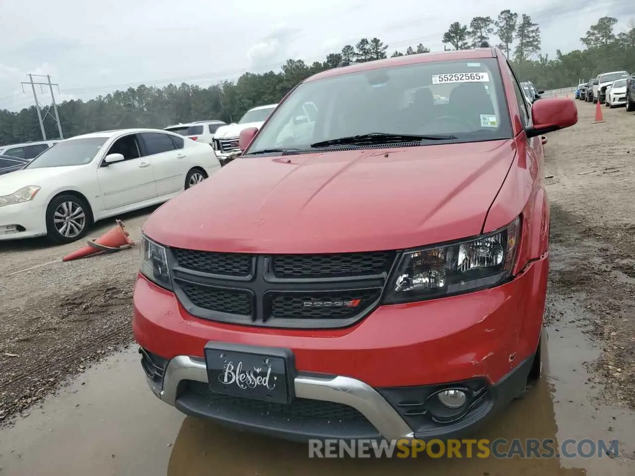 5 Photograph of a damaged car 3C4PDCGB9LT201138 DODGE JOURNEY 2020