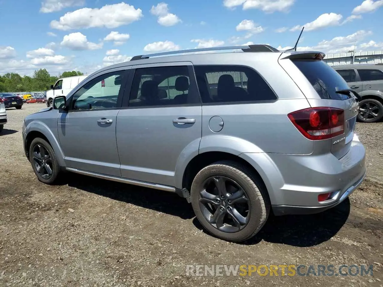2 Photograph of a damaged car 3C4PDCGBXLT271084 DODGE JOURNEY 2020