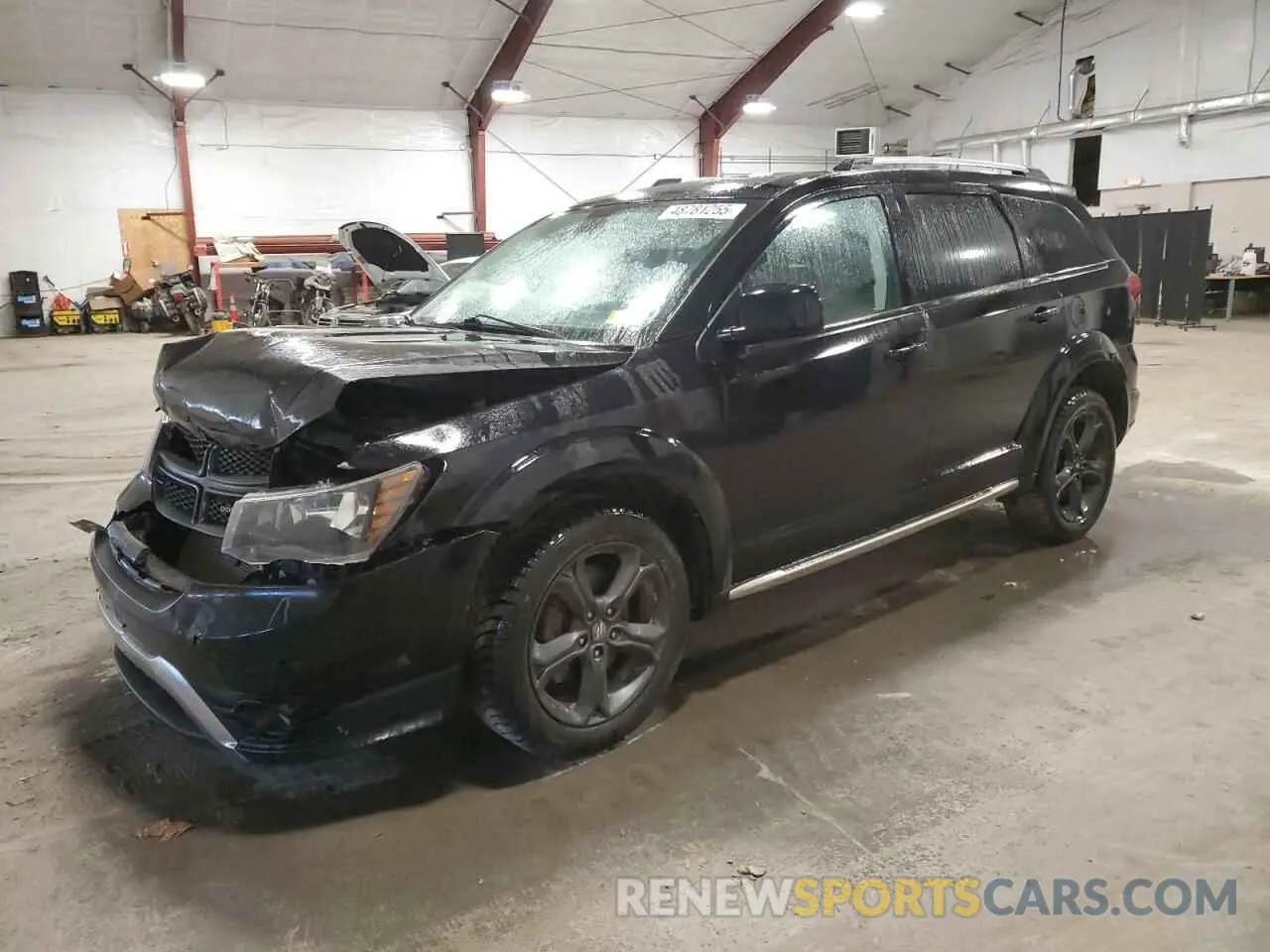 1 Photograph of a damaged car 3C4PDCGBXLT271358 DODGE JOURNEY 2020