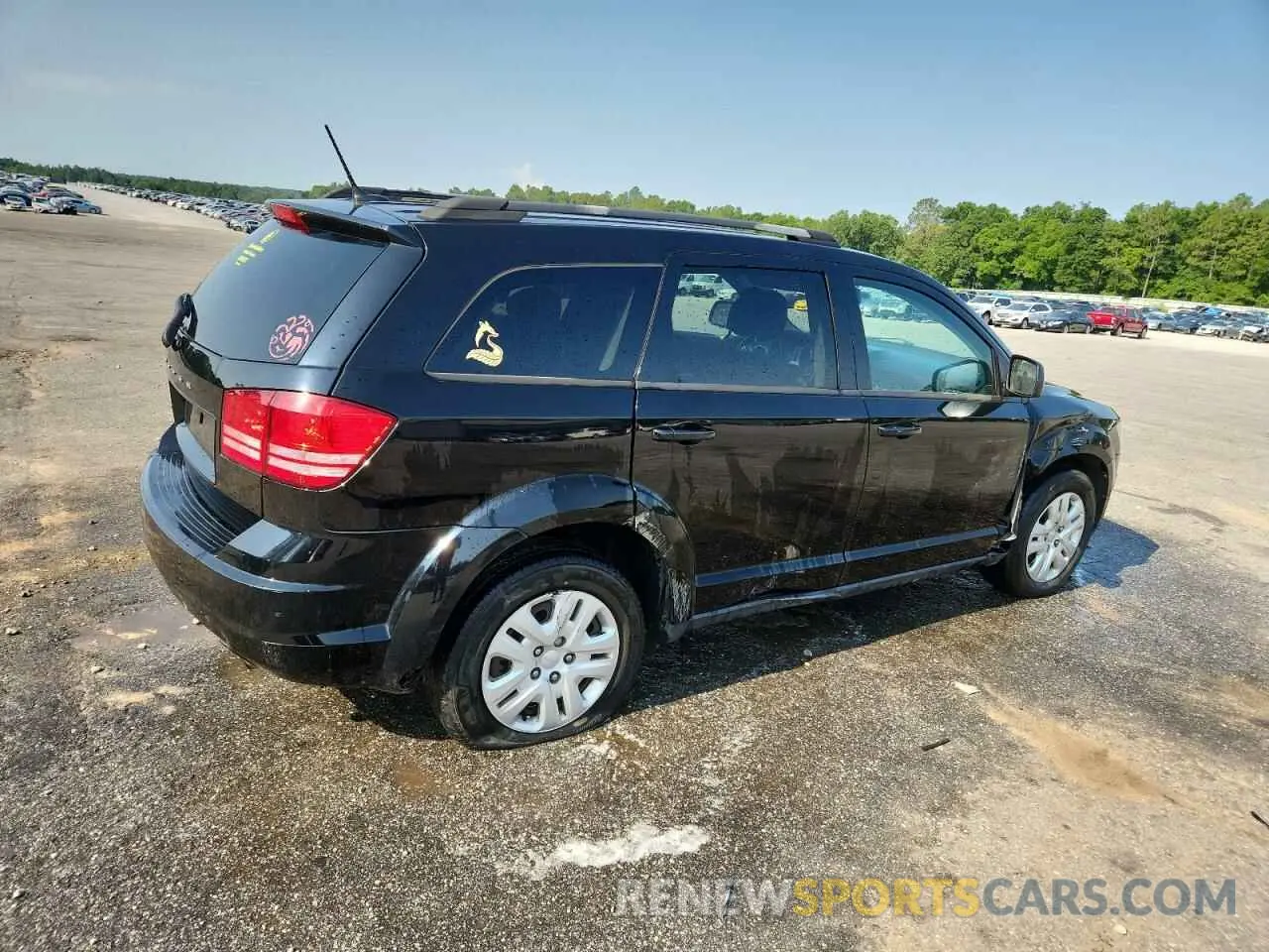 3 Photograph of a damaged car 3C4PDCAB1HT562041 DODGE JOURNEY 2024
