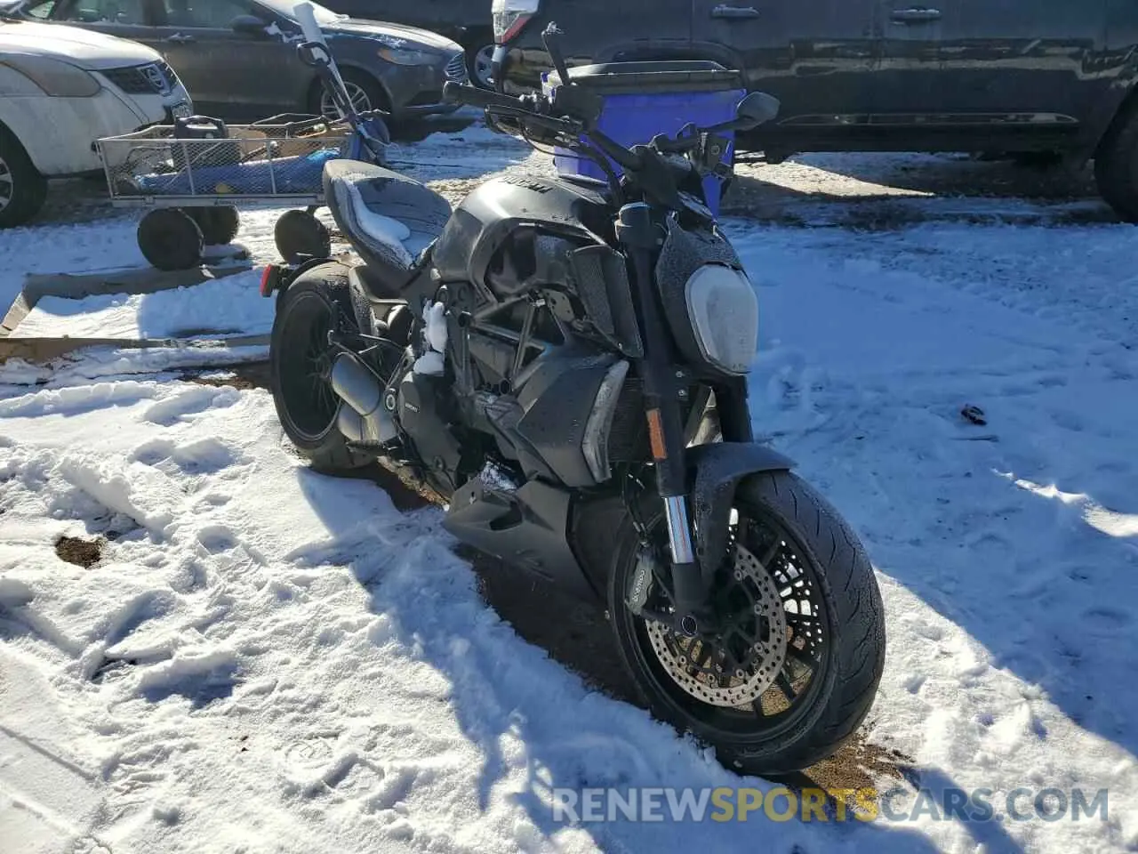 1 Photograph of a damaged car ZDMGAHRW3NB005677 DUCATI ALL OTHER 2022