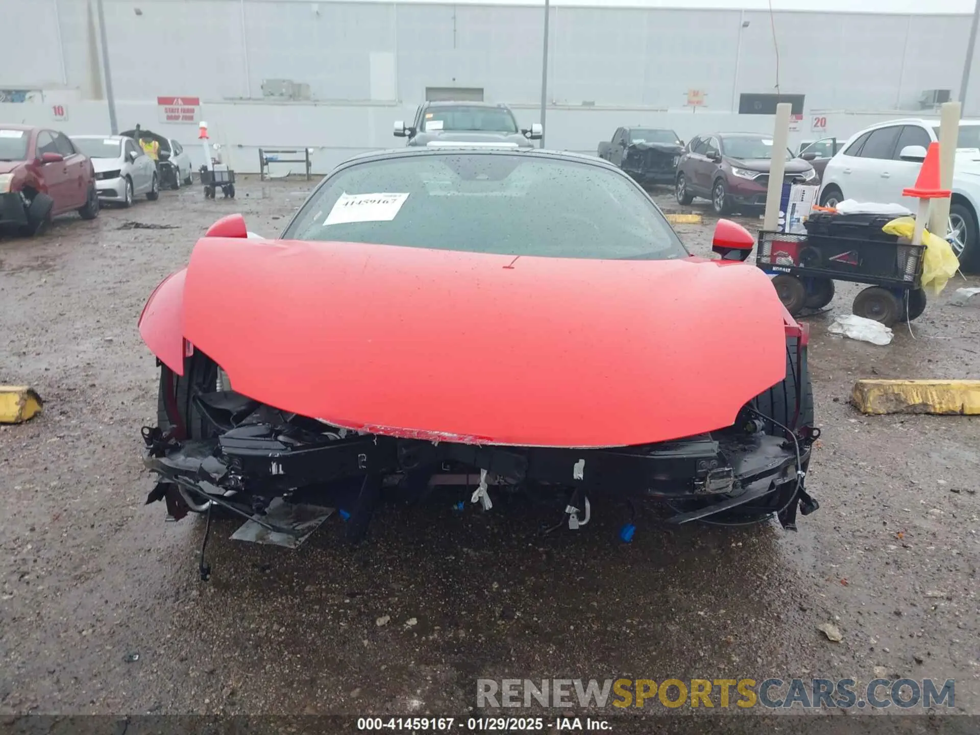13 Photograph of a damaged car ZFF01SMA0R0306142 FERRARI 296 GTS 2024