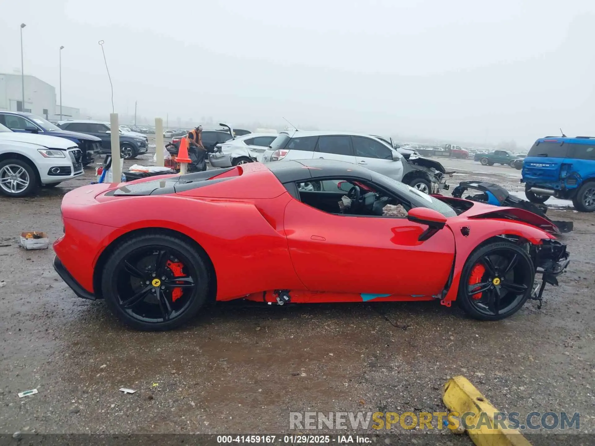 14 Photograph of a damaged car ZFF01SMA0R0306142 FERRARI 296 GTS 2024