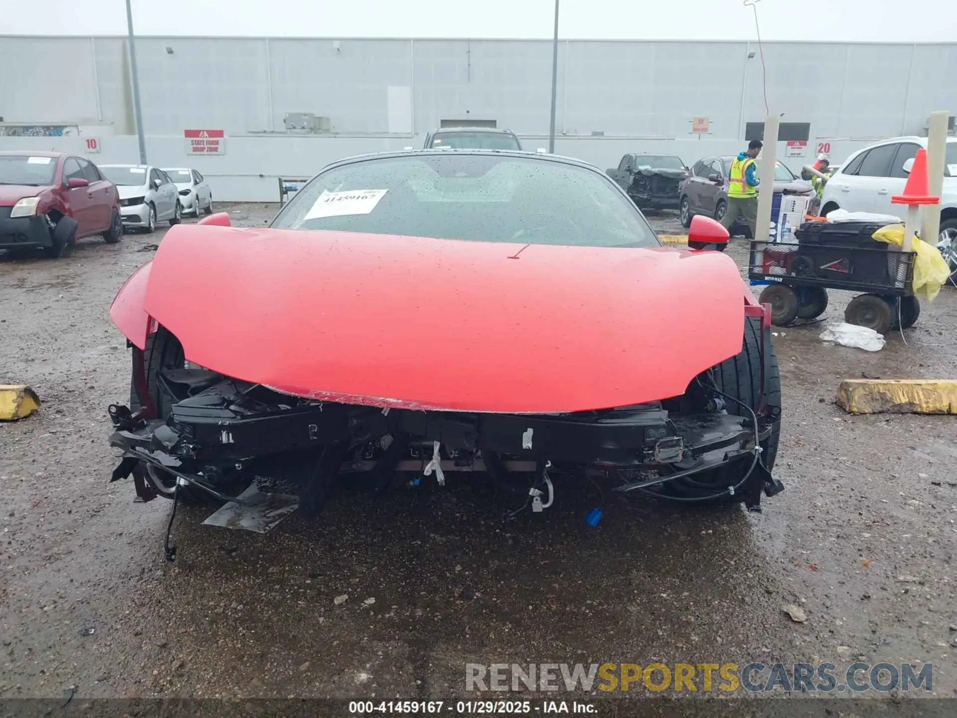 6 Photograph of a damaged car ZFF01SMA0R0306142 FERRARI 296 GTS 2024