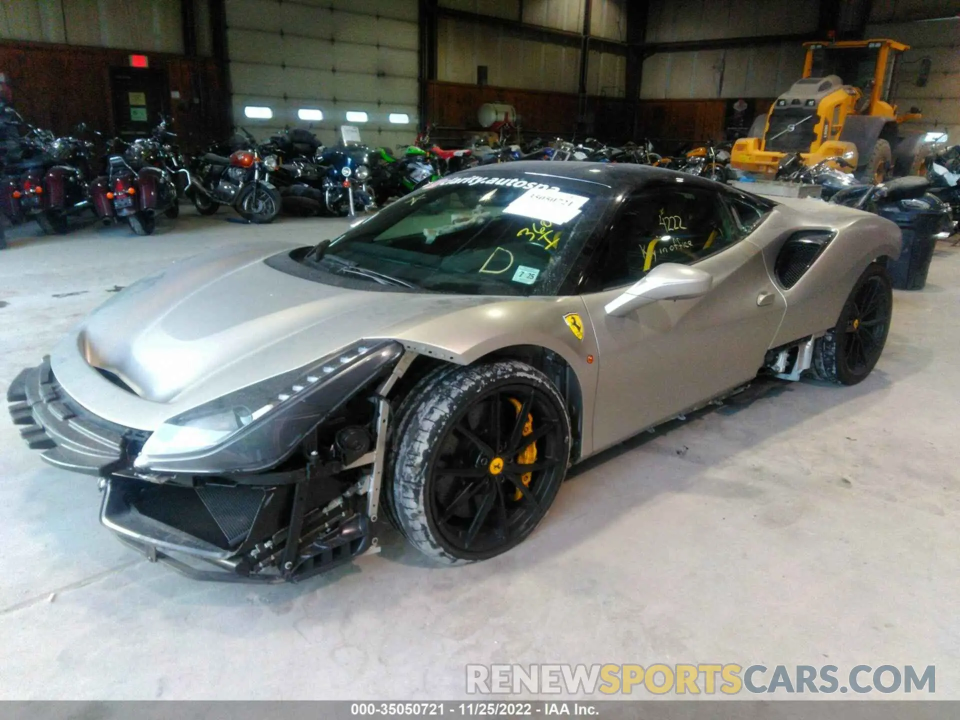 2 Photograph of a damaged car ZFF90HLA4L0249983 FERRARI 488 PISTA 2020