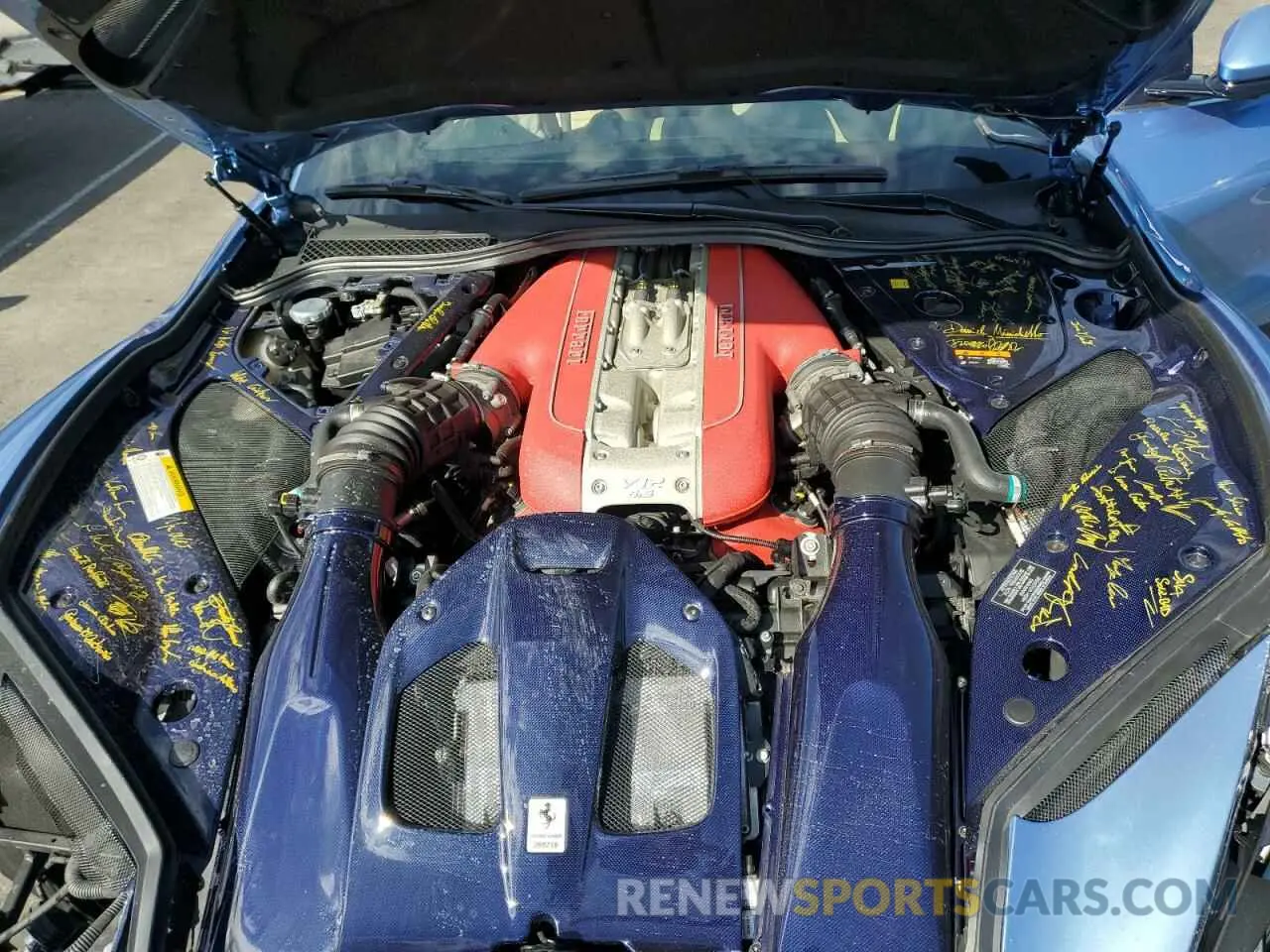 12 Photograph of a damaged car ZFF97CMA1M0265718 FERRARI 812 2021