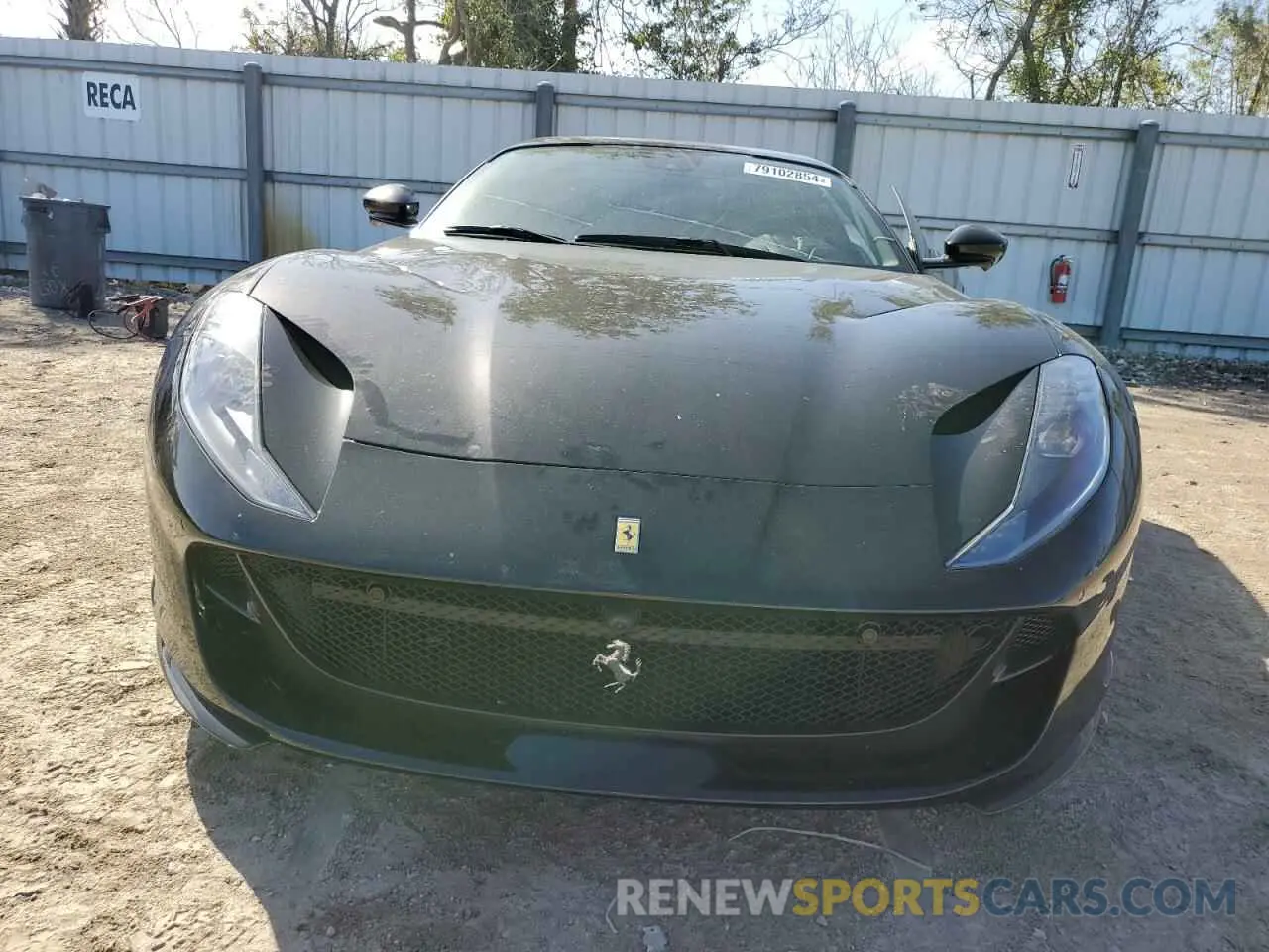 5 Photograph of a damaged car ZFF97CMA4P0291900 FERRARI 812 2023