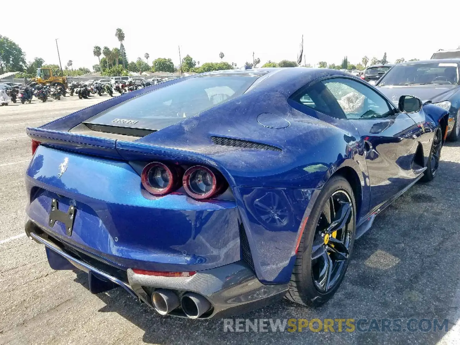 4 Photograph of a damaged car ZFF83CLA5K0245283 FERRARI 812 SUPERF 2019