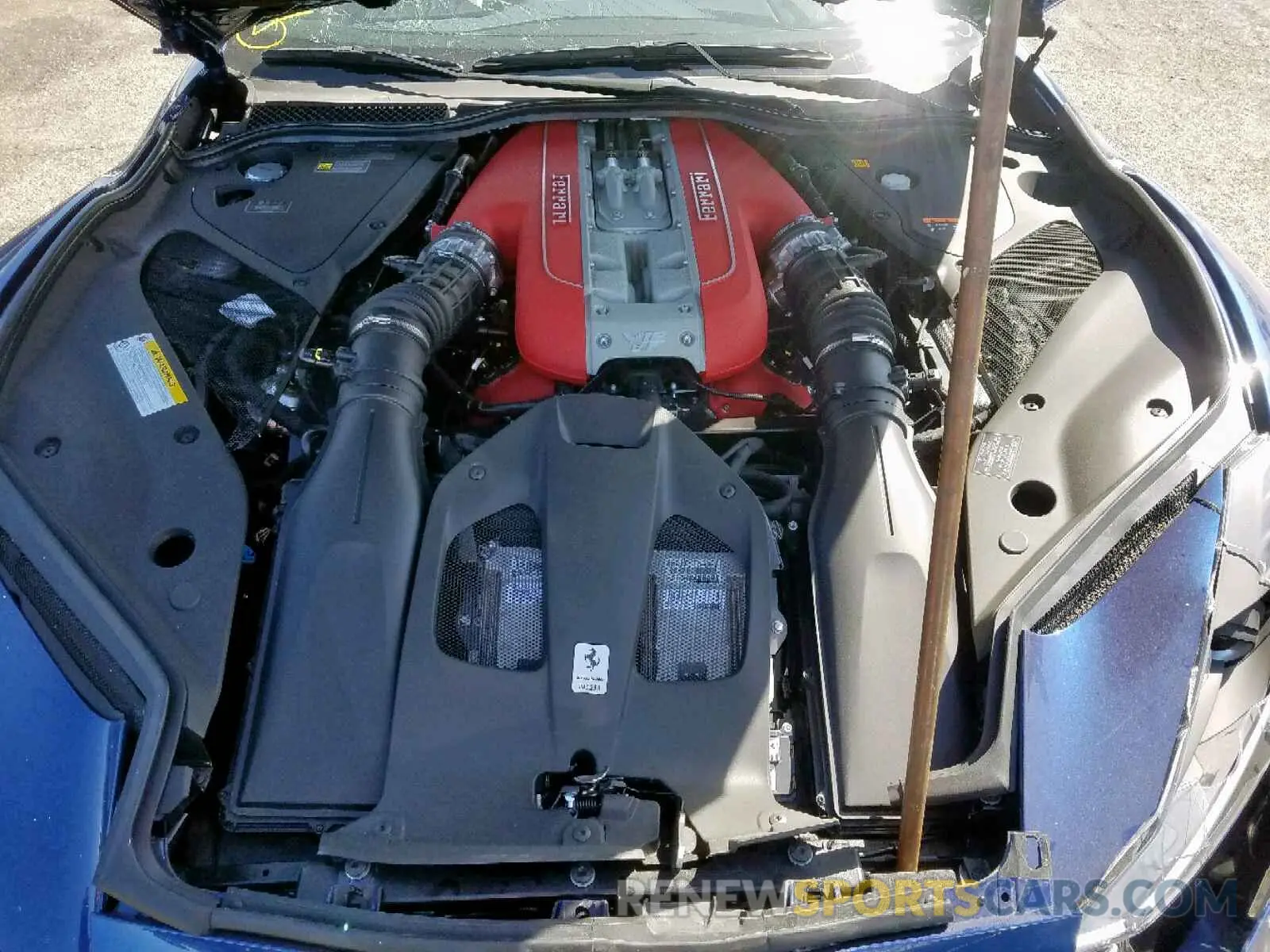 7 Photograph of a damaged car ZFF83CLA5K0245283 FERRARI 812 SUPERF 2019