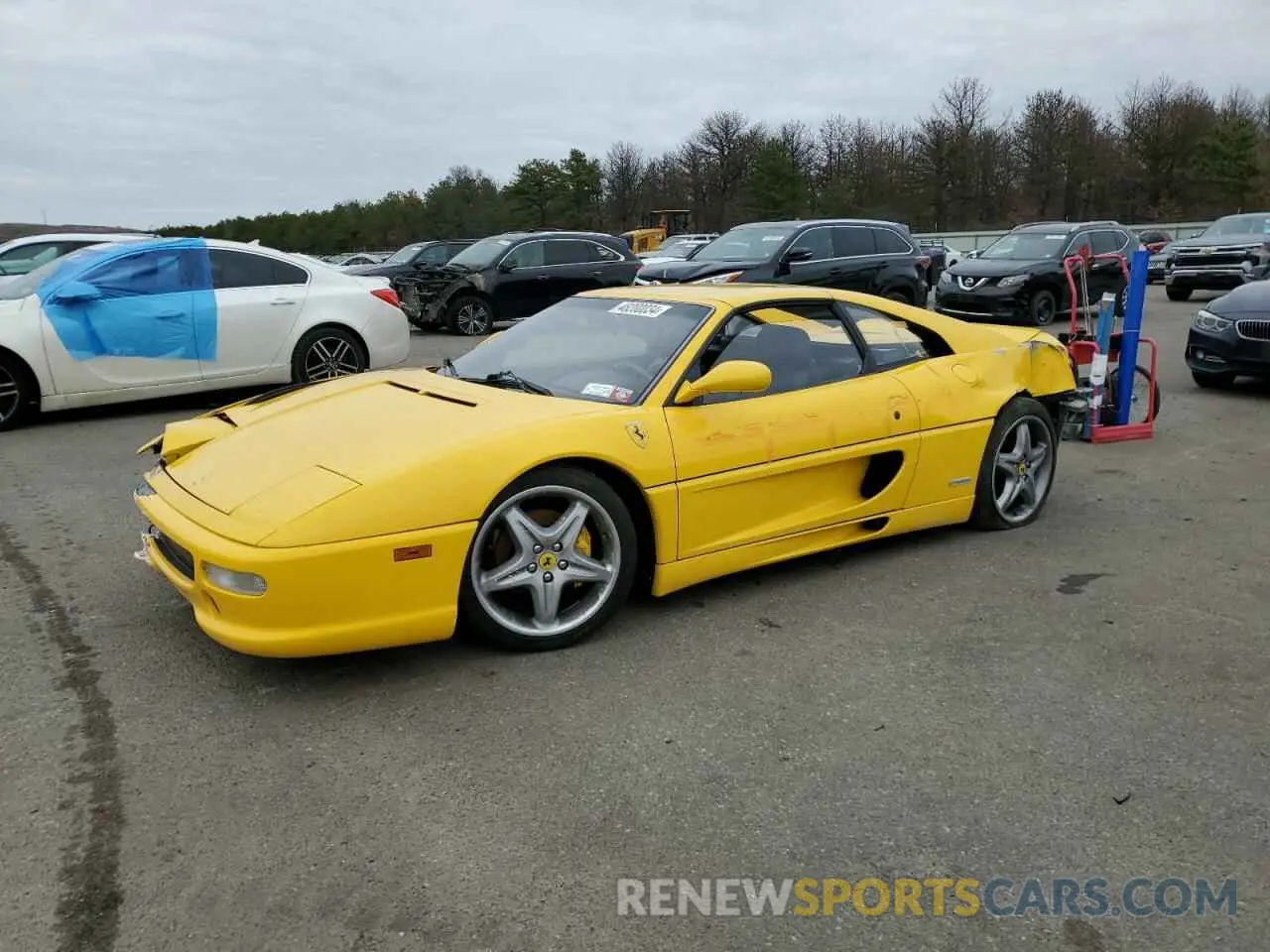 1 Photograph of a damaged car ZFFXR42AXW0111036 FERRARI ALL MODELS 1998
