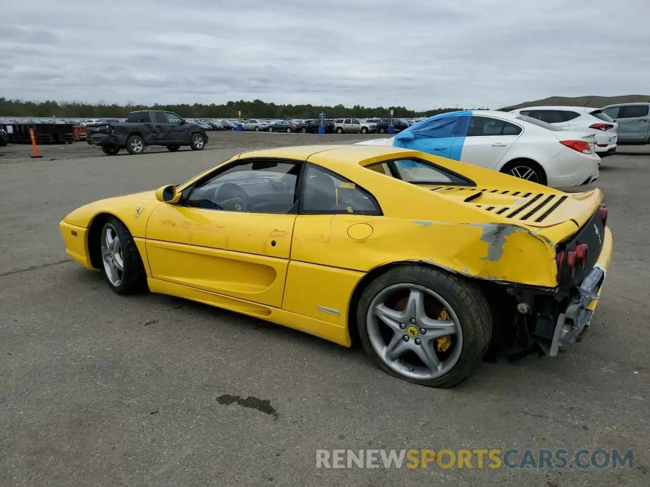 2 Photograph of a damaged car ZFFXR42AXW0111036 FERRARI ALL MODELS 1998