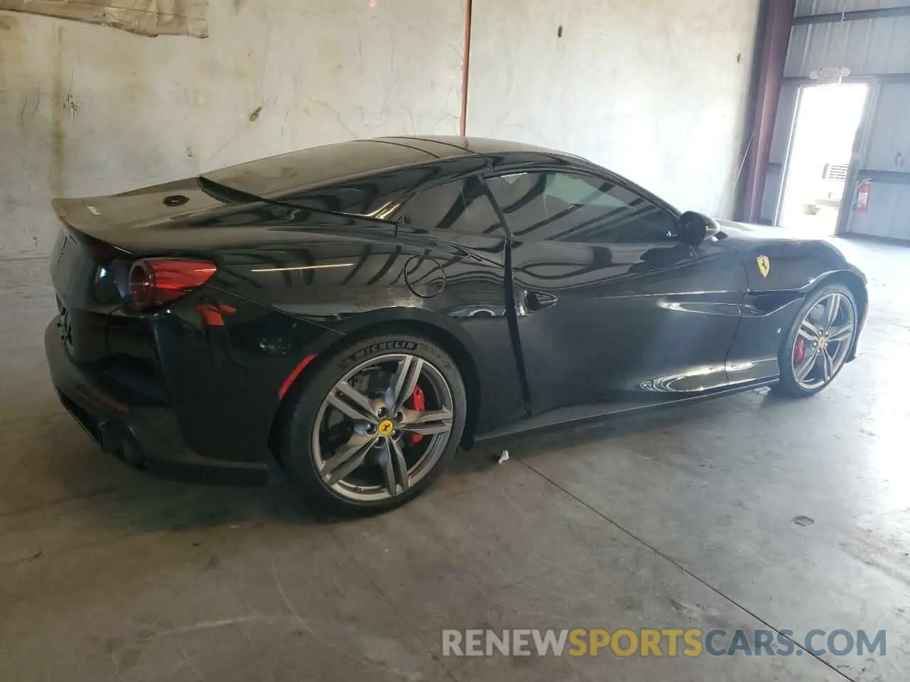 3 Photograph of a damaged car ZFF89FPA2K0239970 FERRARI ALL MODELS 2019