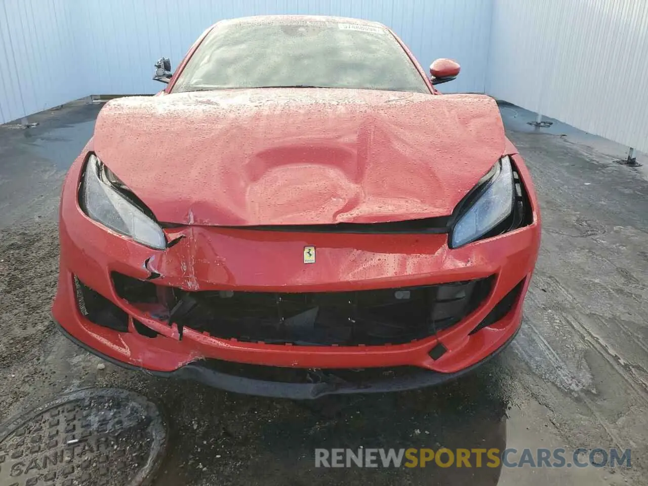 5 Photograph of a damaged car ZFF89FPAXL0248787 FERRARI ALL MODELS 2020