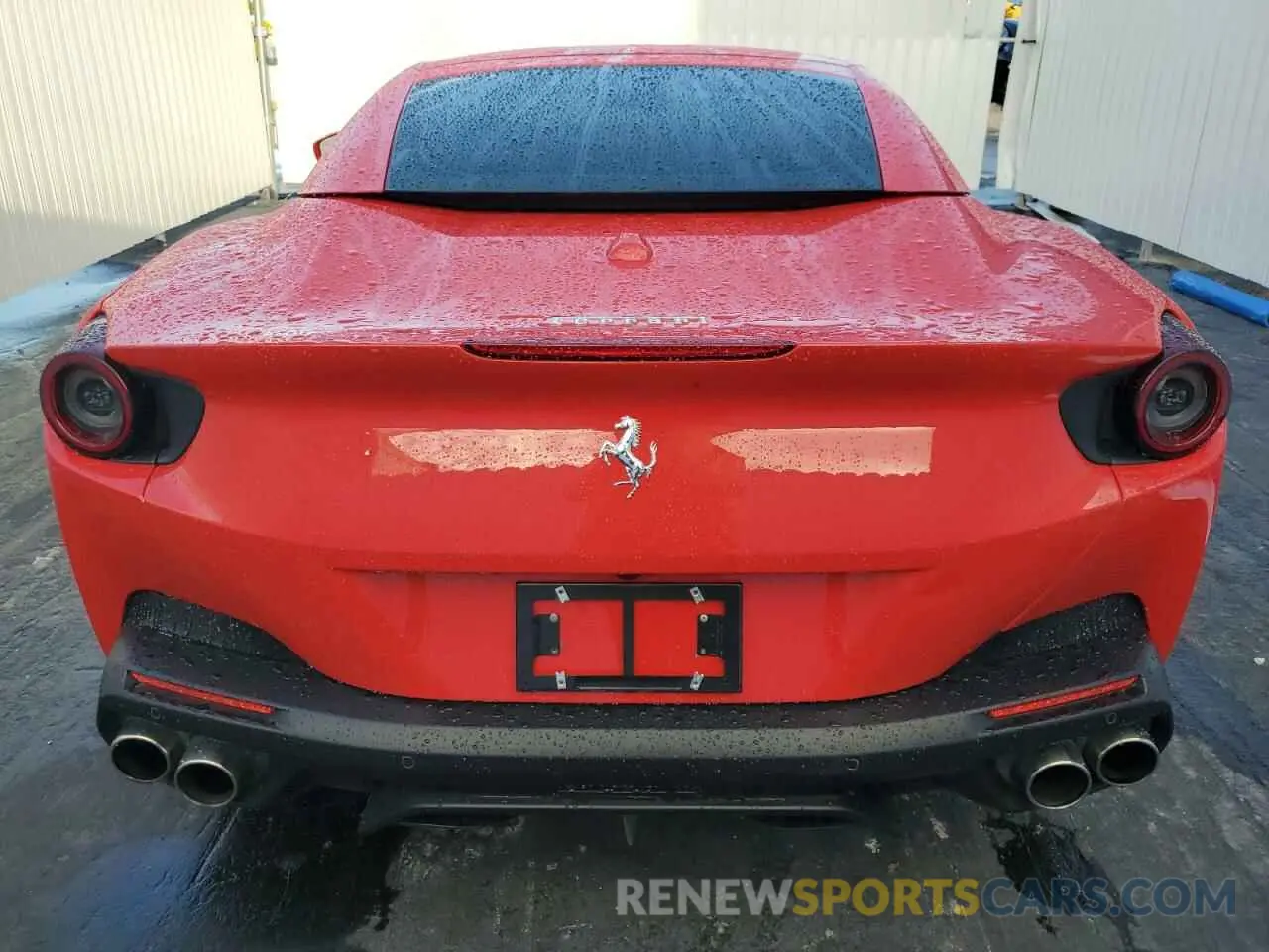 6 Photograph of a damaged car ZFF89FPAXL0248787 FERRARI ALL MODELS 2020