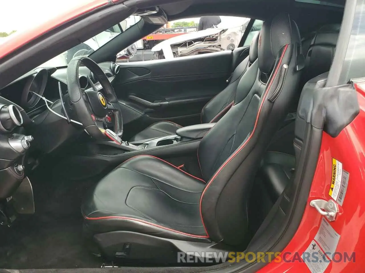 7 Photograph of a damaged car ZFF89FPAXL0248787 FERRARI ALL MODELS 2020