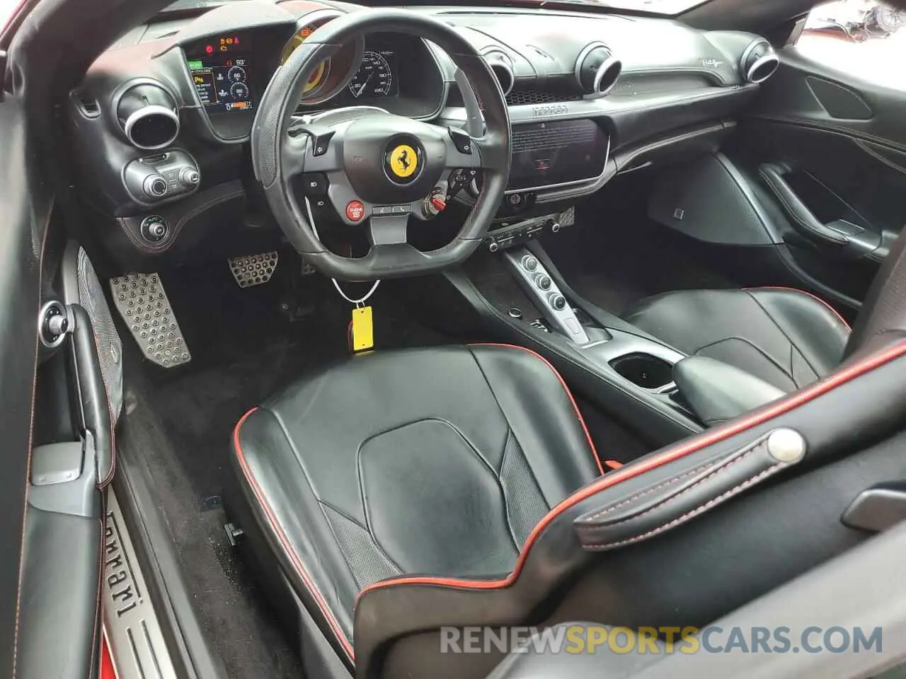8 Photograph of a damaged car ZFF89FPAXL0248787 FERRARI ALL MODELS 2020