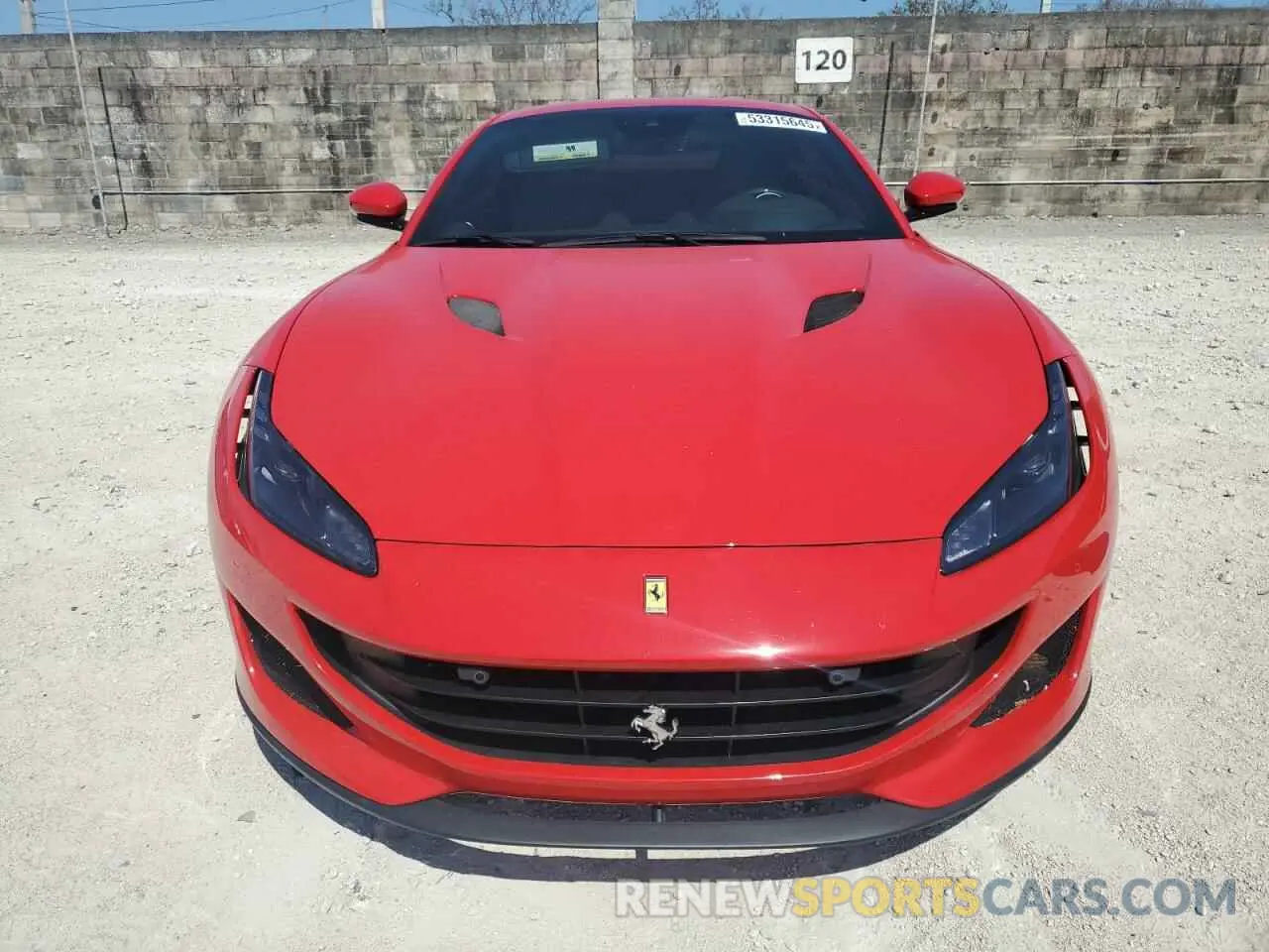 5 Photograph of a damaged car ZFF89FPAXL0250619 FERRARI ALL MODELS 2020