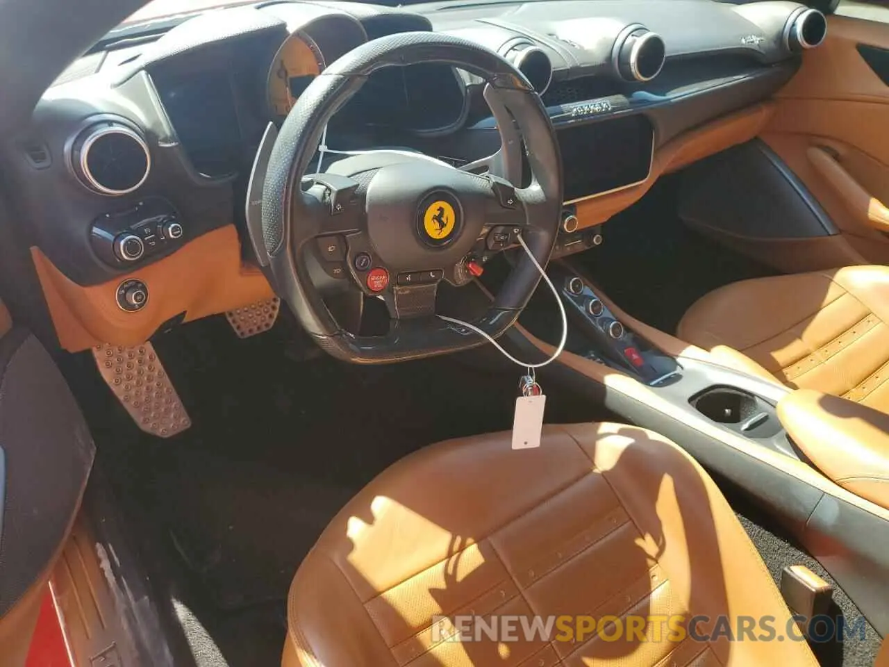 8 Photograph of a damaged car ZFF89FPAXL0250619 FERRARI ALL MODELS 2020