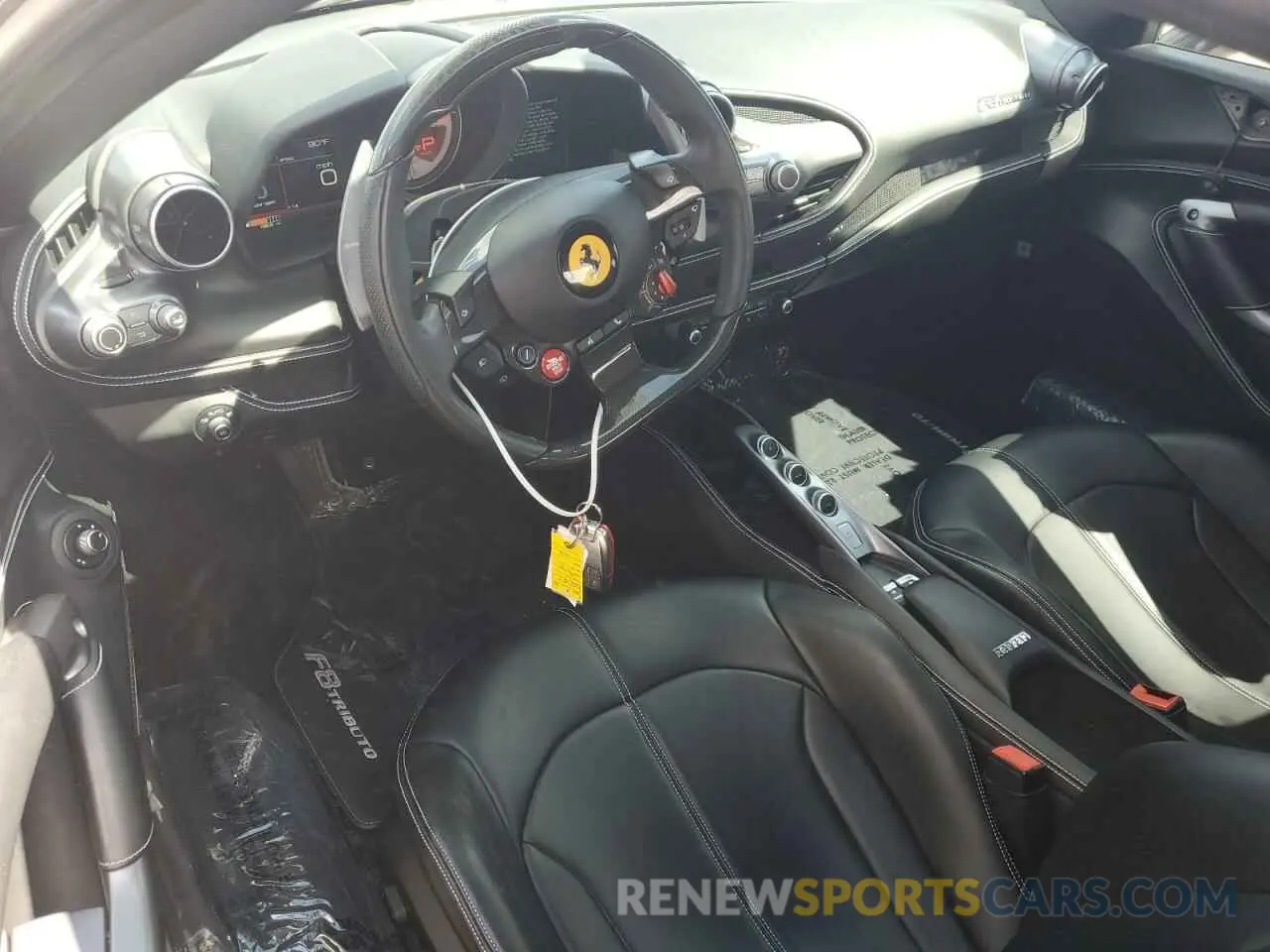 8 Photograph of a damaged car ZFF92LLA8M0268230 FERRARI ALL MODELS 2021