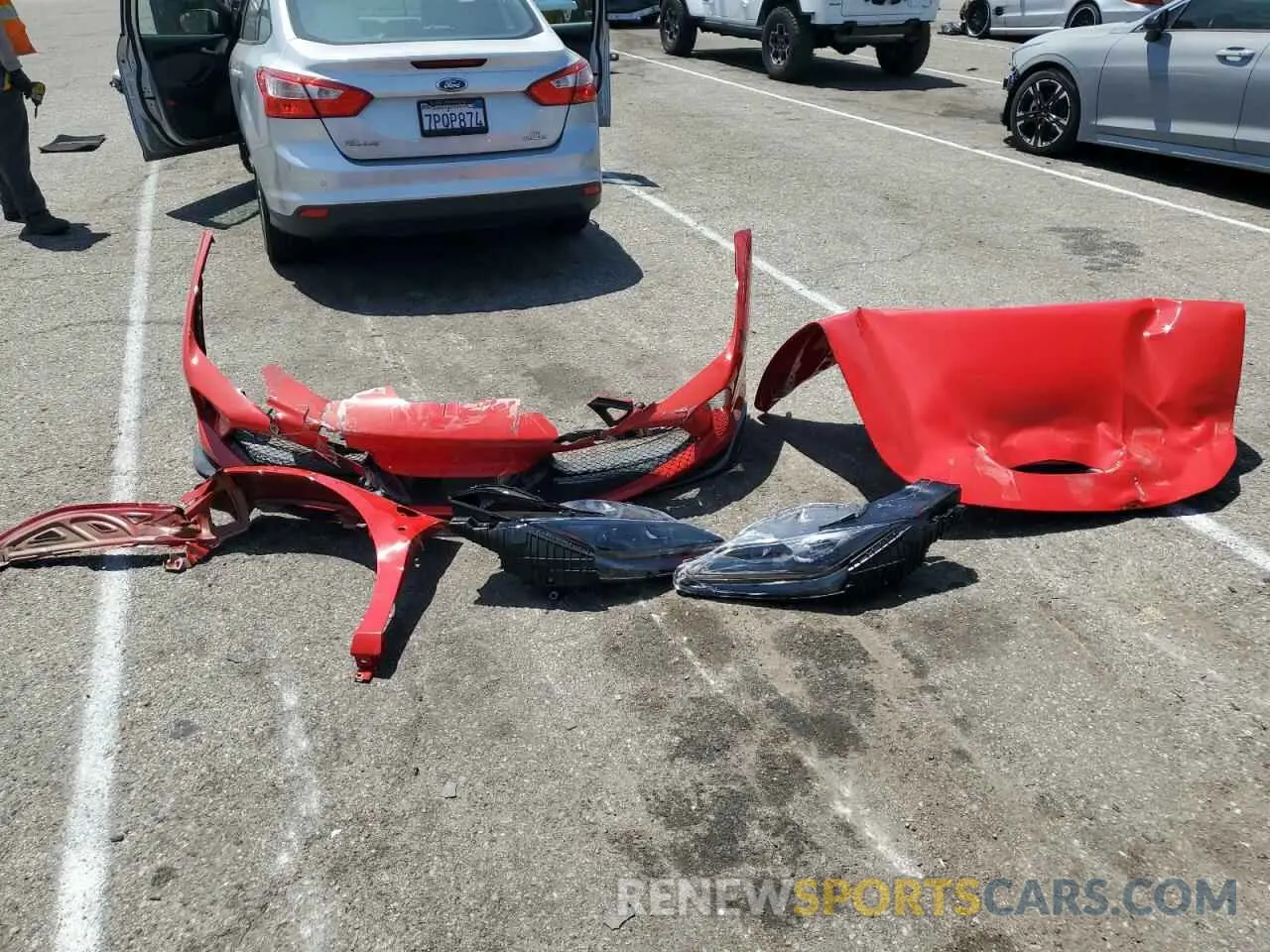 12 Photograph of a damaged car ZFF93LMA1N0271189 FERRARI ALL MODELS 2022