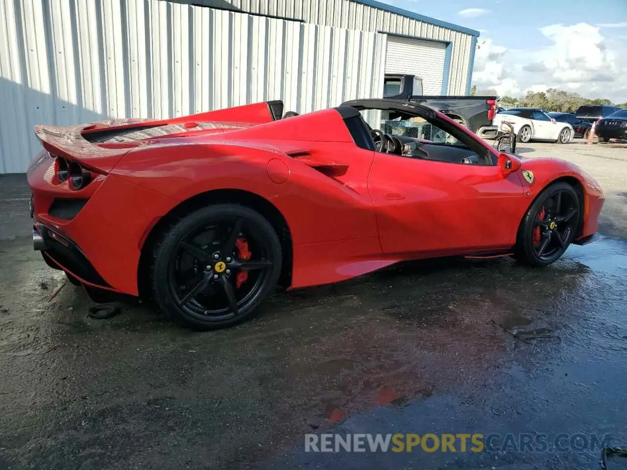 3 Photograph of a damaged car ZFF93LMAXN0275841 FERRARI ALL MODELS 2022