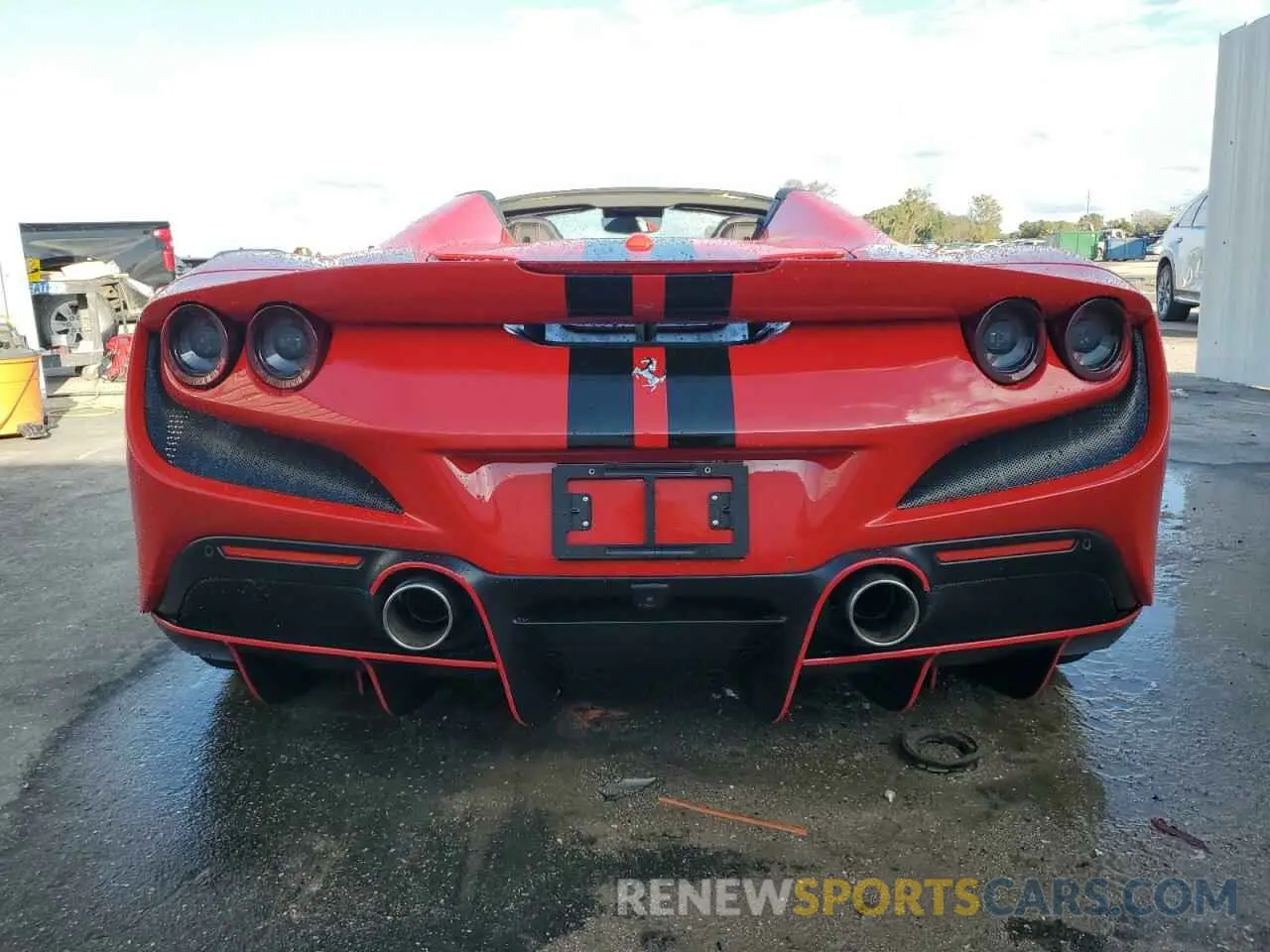 6 Photograph of a damaged car ZFF93LMAXN0275841 FERRARI ALL MODELS 2022