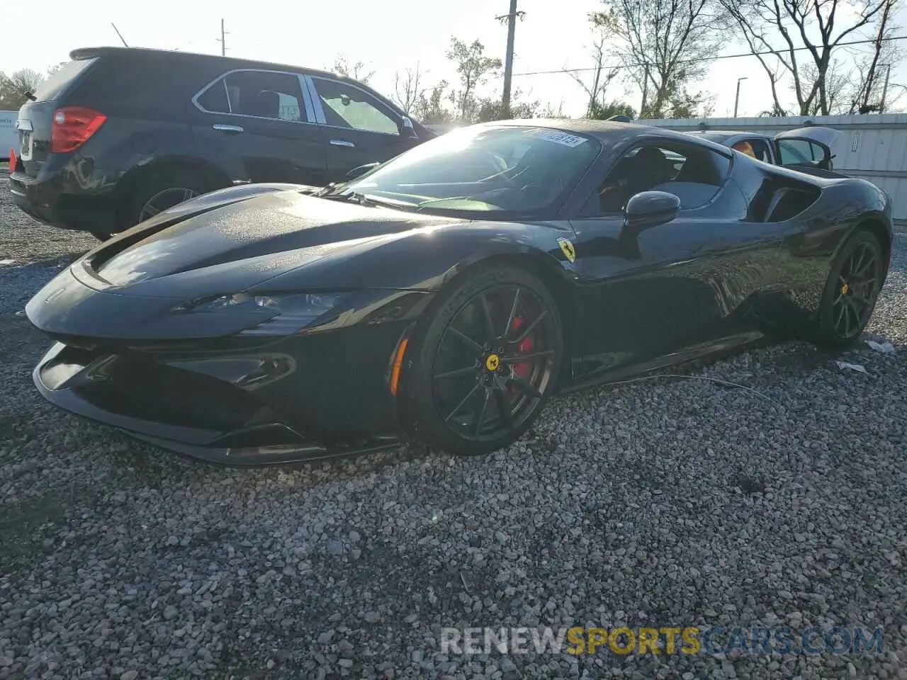1 Photograph of a damaged car ZFF95NLA6N0276511 FERRARI ALL MODELS 2022
