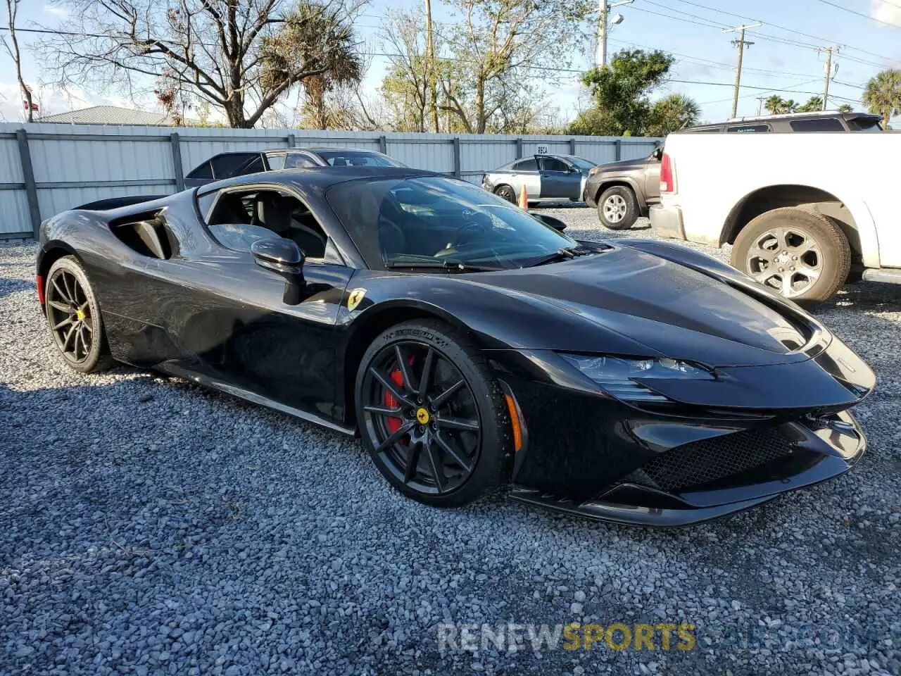 4 Photograph of a damaged car ZFF95NLA6N0276511 FERRARI ALL MODELS 2022
