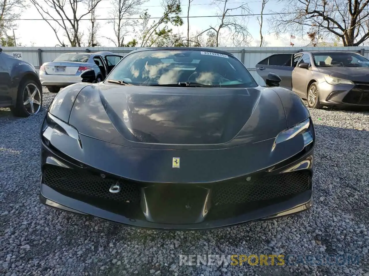 5 Photograph of a damaged car ZFF95NLA6N0276511 FERRARI ALL MODELS 2022