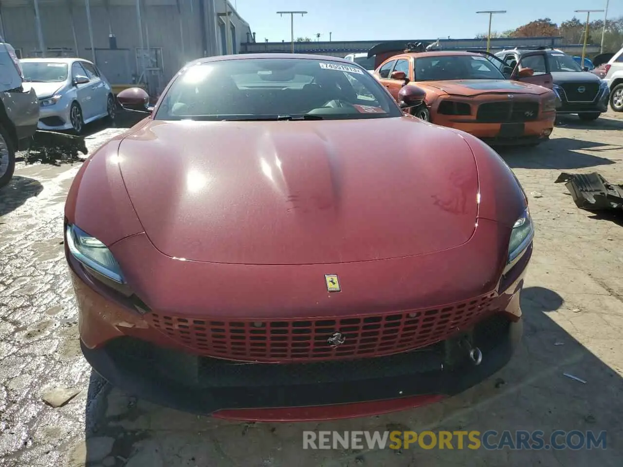 5 Photograph of a damaged car ZFF98RNA2N0275691 FERRARI ALL MODELS 2022