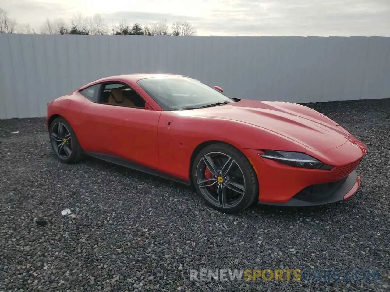 4 Photograph of a damaged car ZFF98RNA3N0271858 FERRARI ALL MODELS 2022
